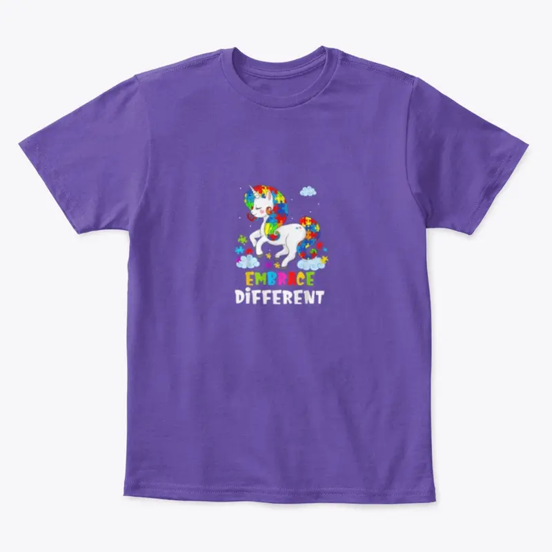 Autism Kids Unicorn Tee