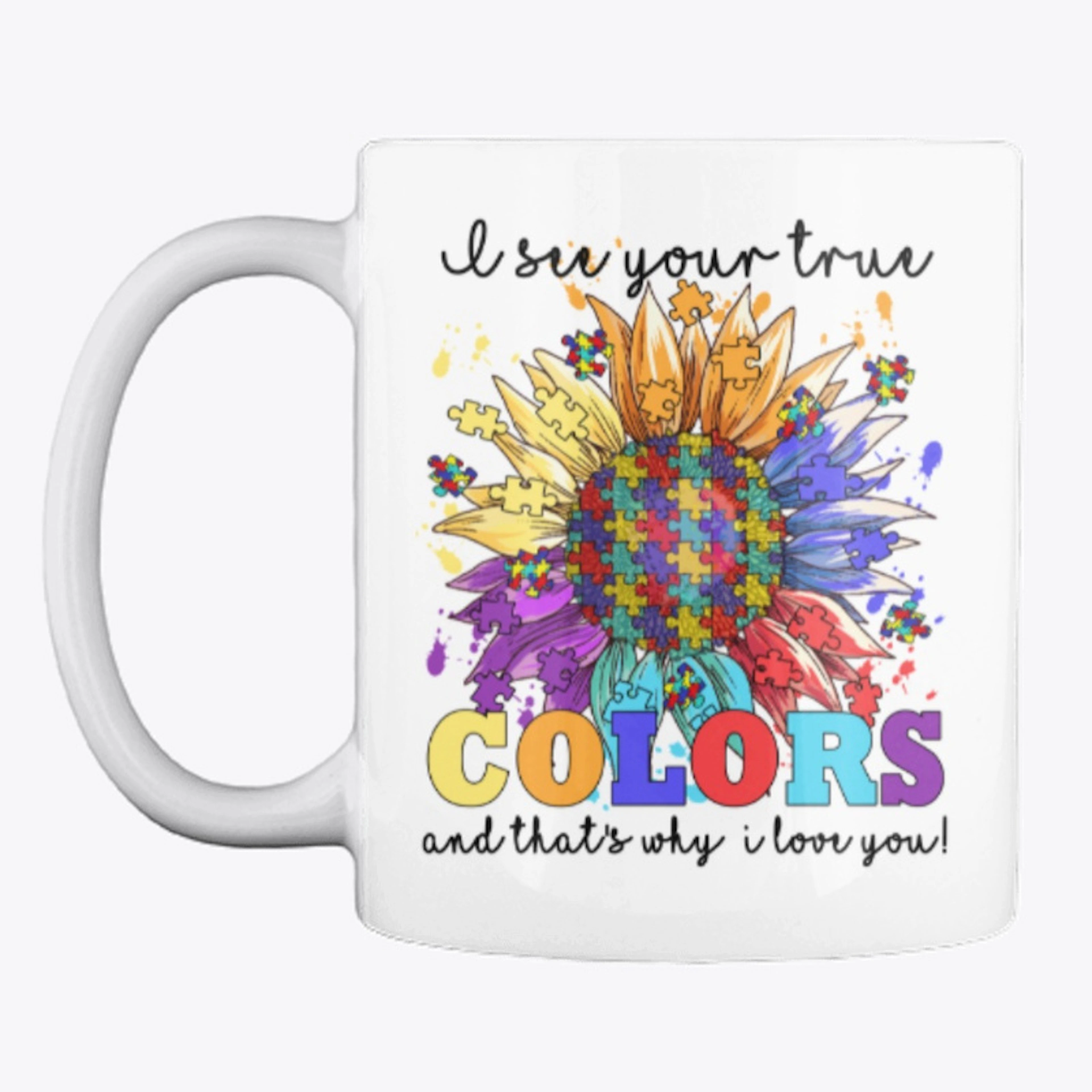 Autism True Colors Coffee Mug