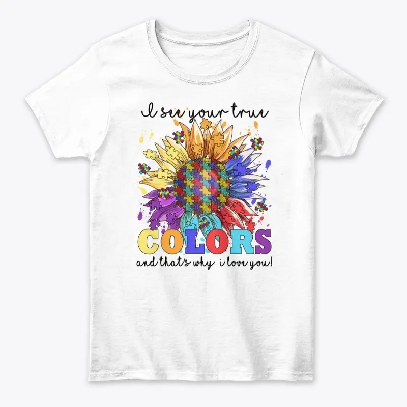 Autism True Colors Tee