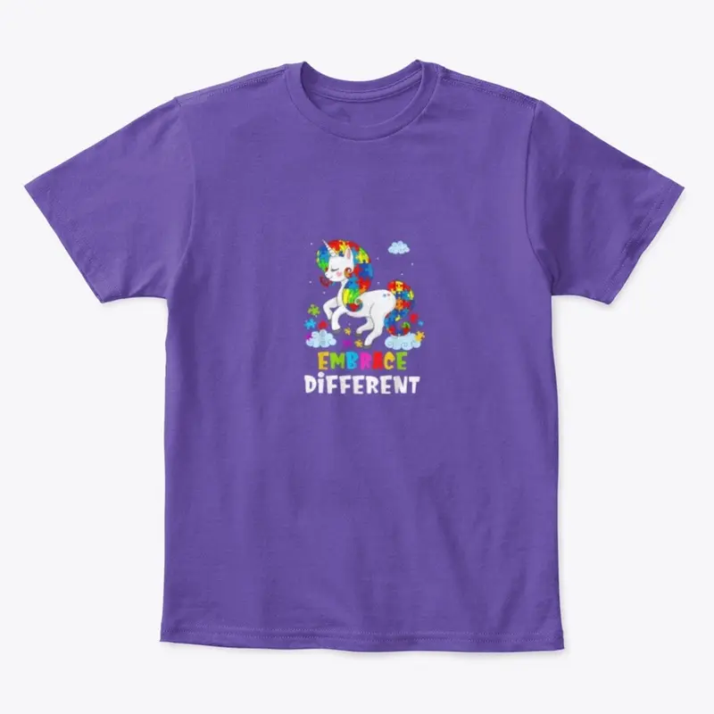 Autism Kids Unicorn Tee