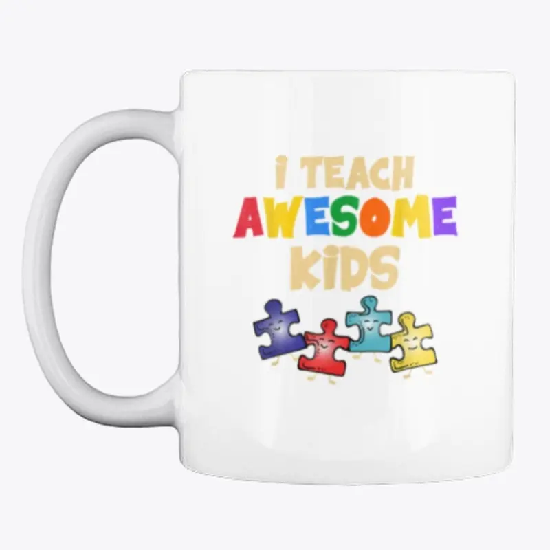 I Teach Awesome Kids Coffee Mug